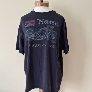 Norton Black Graphic T-Shirt